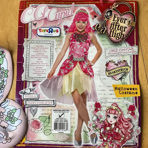 💕 Preloved Ever After High CA Cupid Halloween Costume 🎃 - Picture 2 of 7